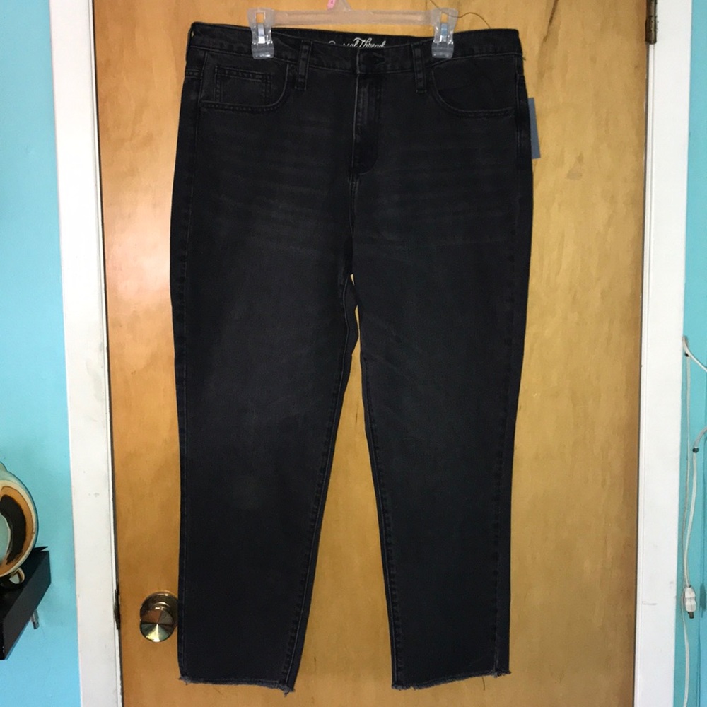 High rise Straight jeans